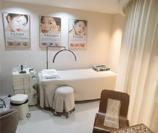 定南美容店装修小技巧