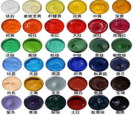 定南墙绘颜色的选择有讲究。