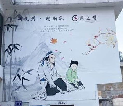 定南分享几个墙绘保养知识。