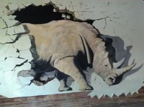 定南在墙绘中，如何绘制3D效果？